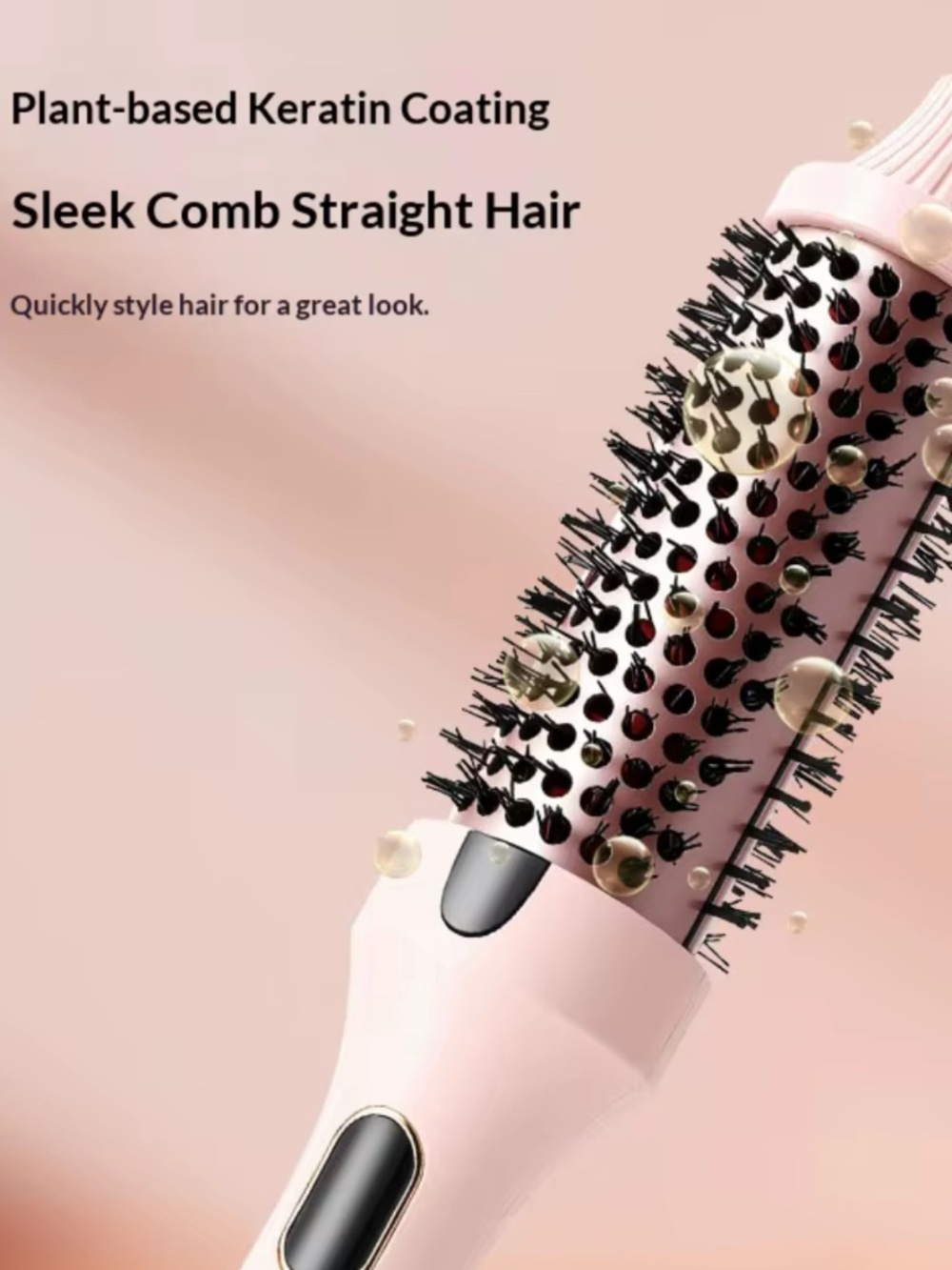 NEW Heated Hair brush perfect for styling in a few minutes